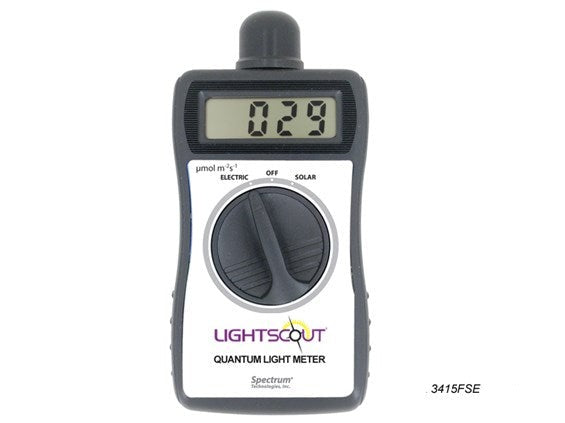 LightScout - Quantum Medidores de Luz Solar Eléctrico PAR