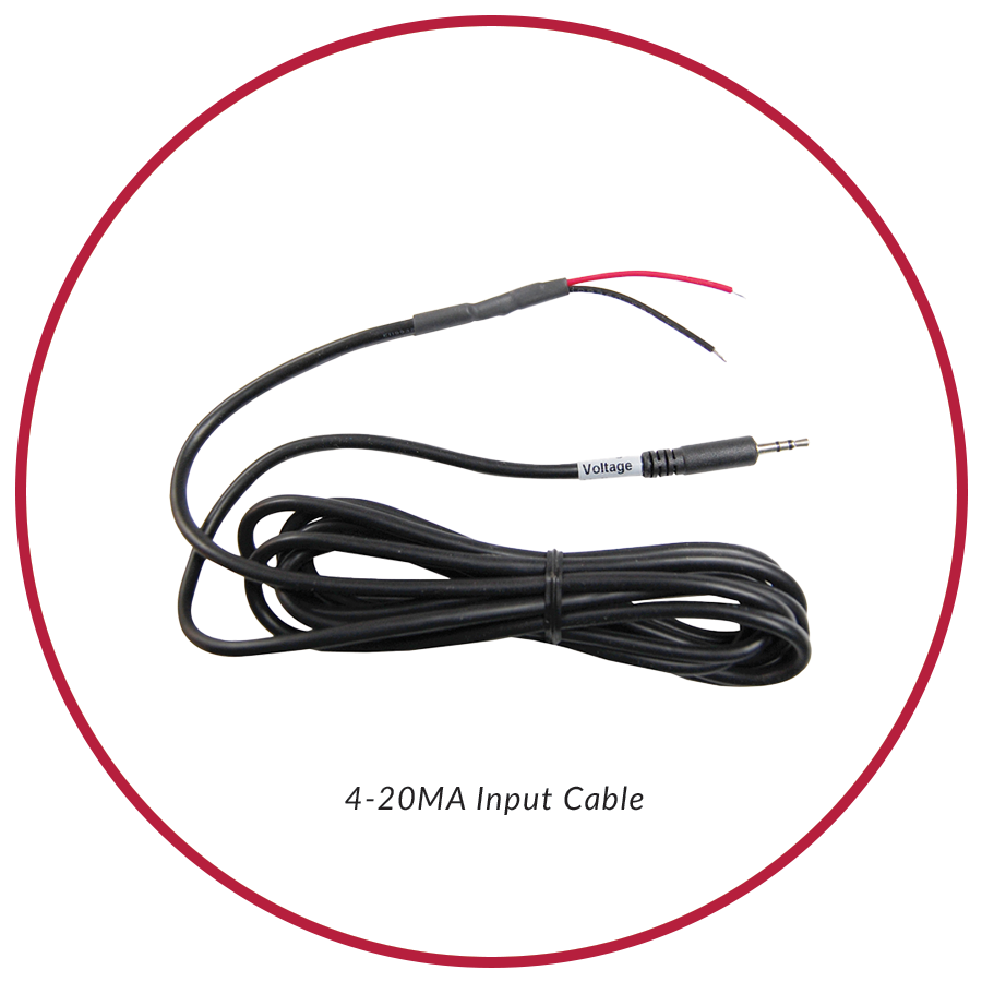 4-20mA Input Cable – Cable de Entrada de Corriente