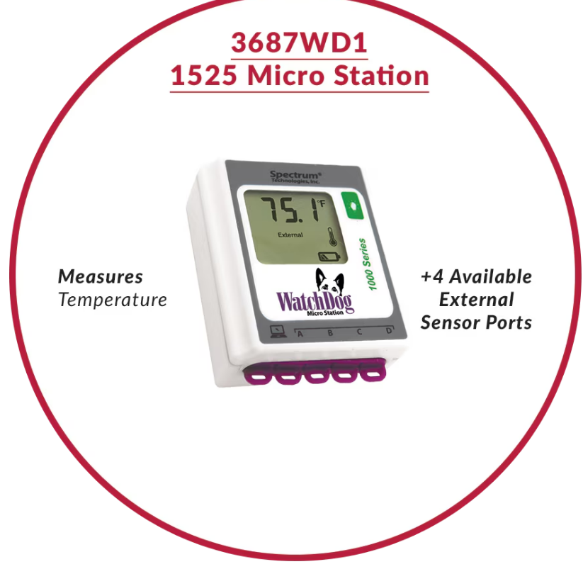WatchDog - Micro Estaciones Series 1000 con Sensores Externos