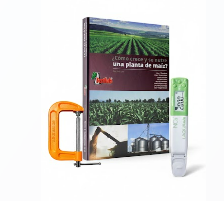 Kit Monitoreo de Nitratos en Maíz – Medidor + Prensa