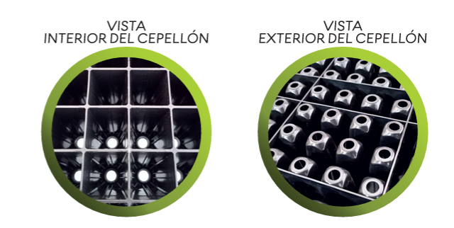 Charola Semillero de Plástico Rígido 338 Cavidades