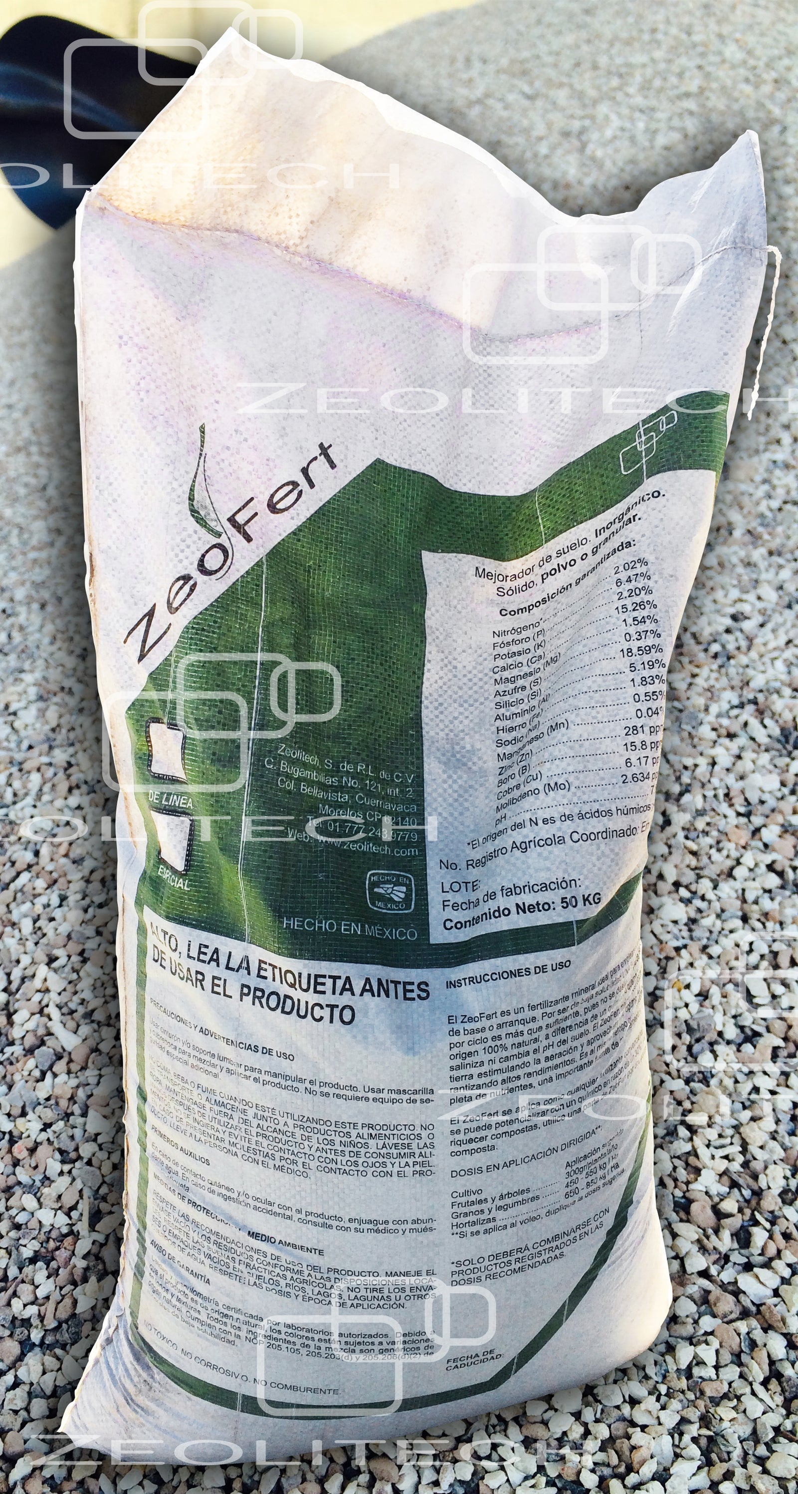 ZeoFert – Complejo mineral para fertirriego