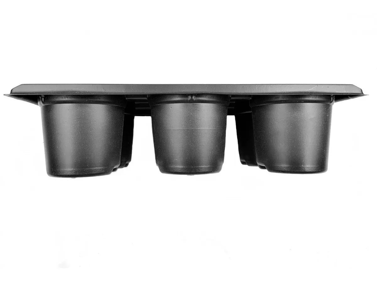 Charola de Plastico de 6 cavidades con Asa