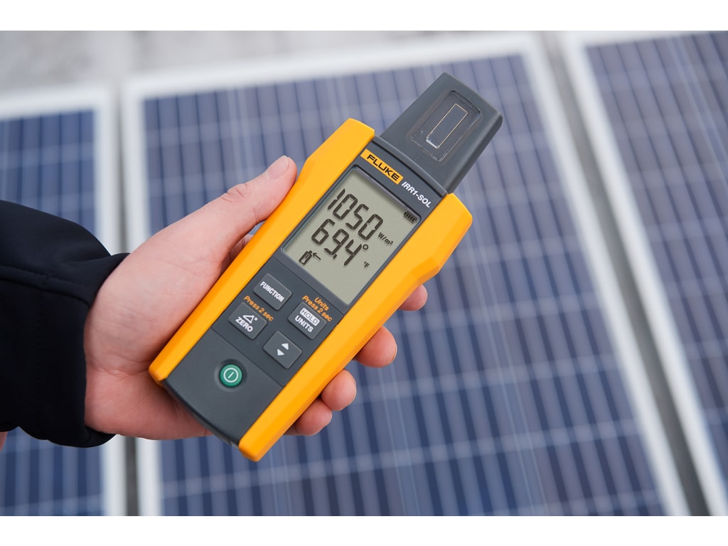 Fluke 393-IRR-PVLEAD - Kit de Pinza Amperimétrica con Medidor IRR1-SOL