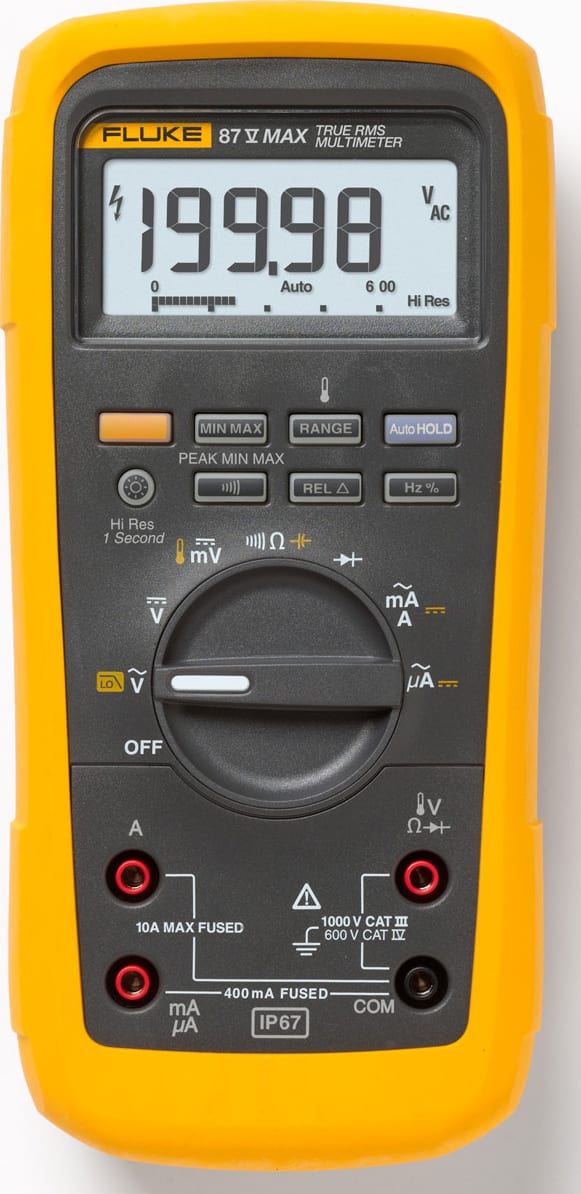 Fluke 87V-MAX - Multímetro de RMS