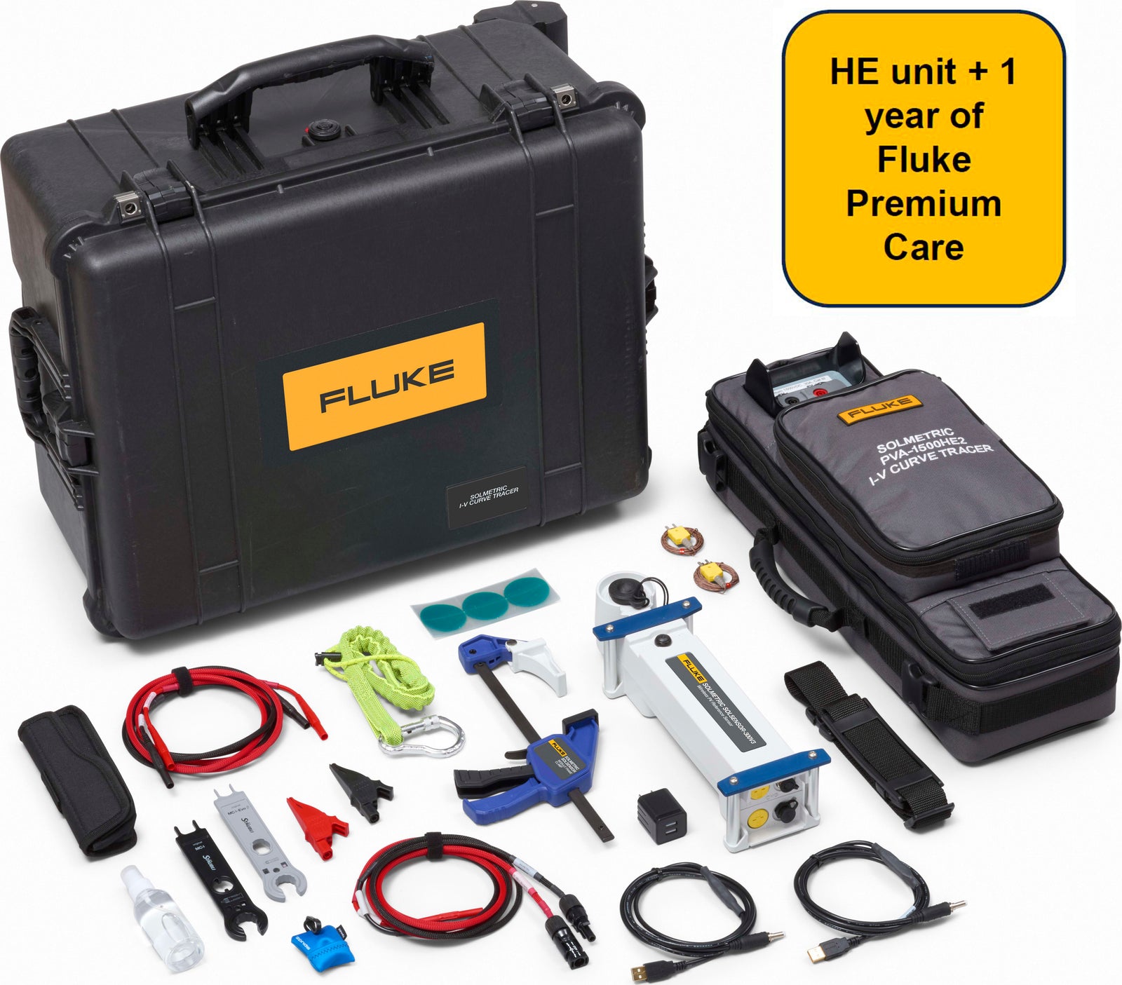 Fluke PVA-1500/FPC - Analizador Fotovoltaico Solmétrico