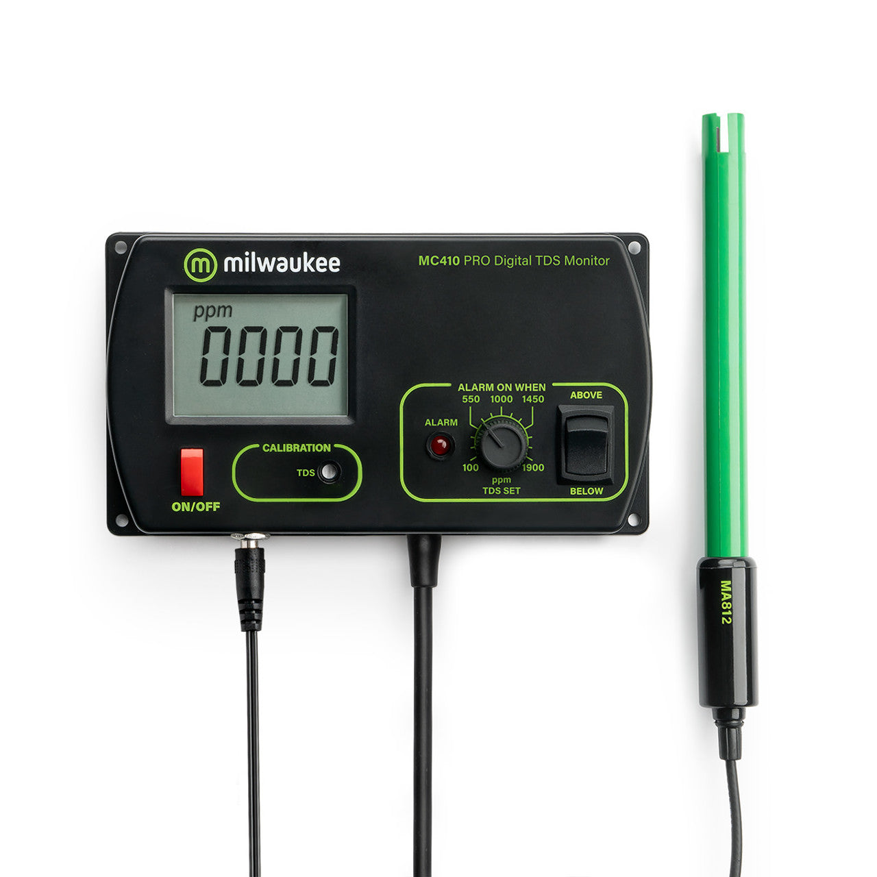 Milwaukee MC410 PRO – Monitor TDS 0-1990 ppm con alarma visual