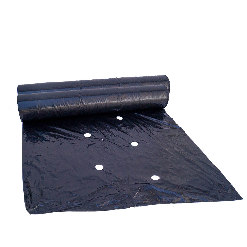 Acolchado Perforado Negro - Negro