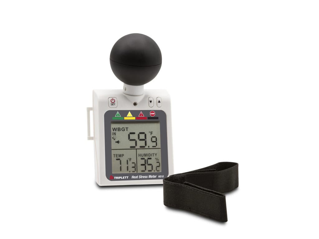 Triplett HS10 - Medidor de Estrés por Calor WBGT