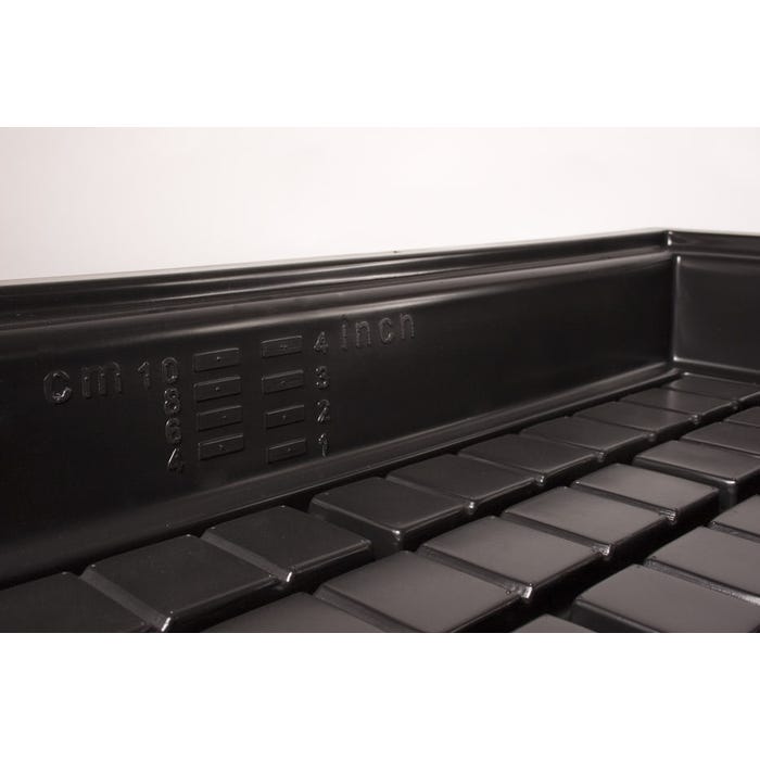 Active Aqua - Bandeja Negra de 4'x 8'con Capacidad de 104 Galones