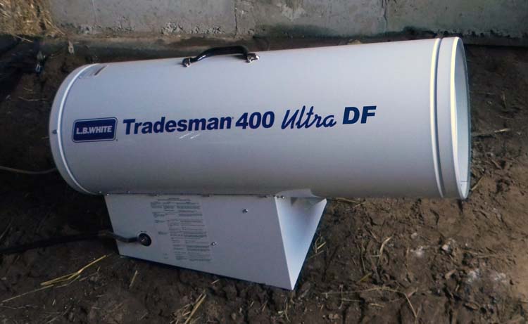 Tradesman 400 ULTRA DF - Calentador Portátil de Aire Forzado a Gas