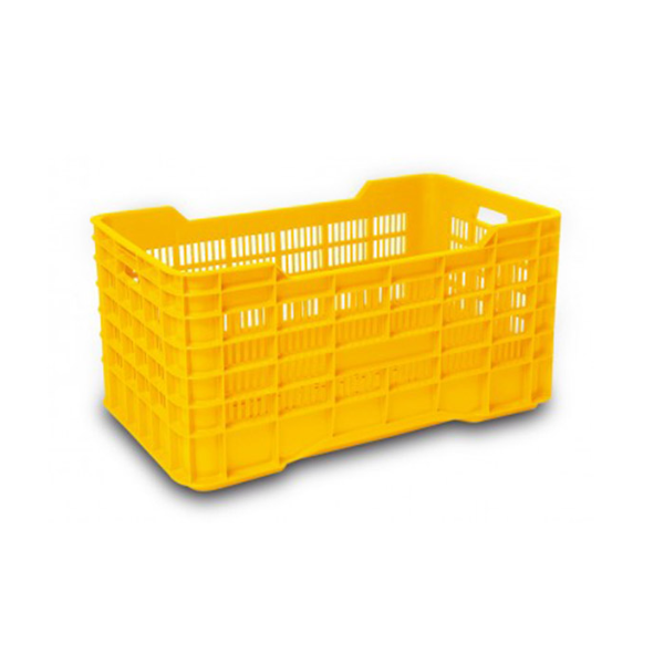 Caja Agricola de Plastico para Cosecha y Transporte de 73 Litros