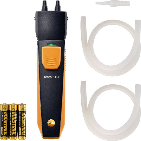 Testo 510i - Manómetro de Presión Diferencial con Sonda