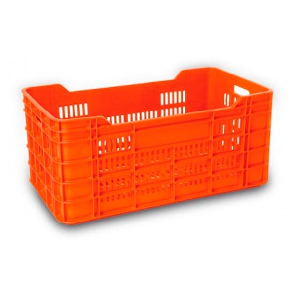 Caja Agricola de Plastico para Cosecha y Transporte de 73 Litros