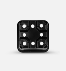 Maceta cuadrada de plastico rigido Mexico