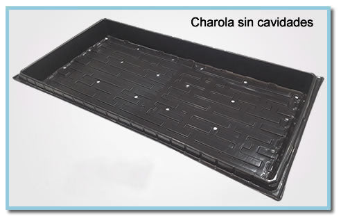 Charola de Plastico Forrajera Semi Rigida 210 gramos - (Caja con 50 Piezas) 