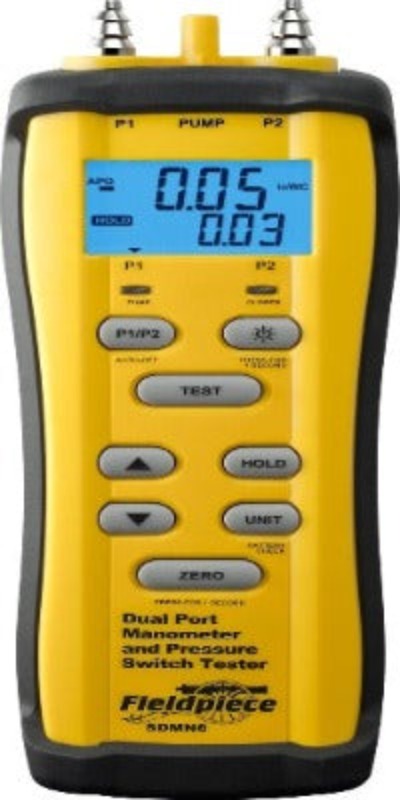 Fieldpiece SDMN6 - Manómetro de Doble Puerto