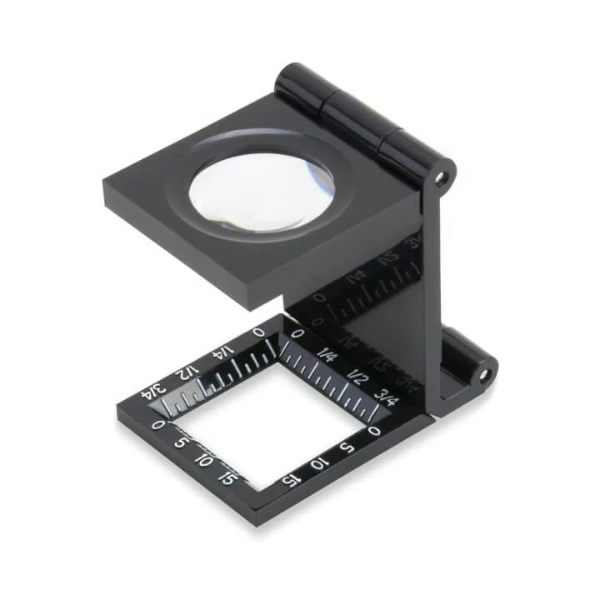 LT-20 LinenTest™ Lupa Cuenta Hilos Compacta Plegable 6.5X