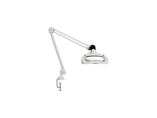 Luxo WAL025969 - Lupa LED Wave, Brazo de 45" y Pinza