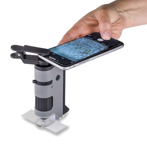 MP-250 Microscopio Carson MicroFlip para Celular