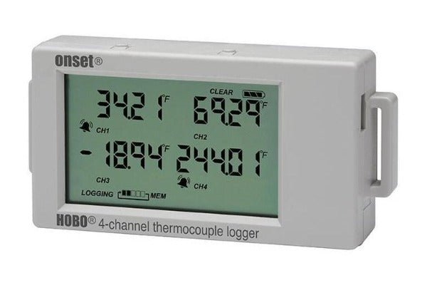 HOBO by Onset UX120-014M Registrador de Datos de Termopar