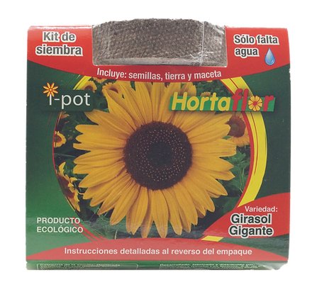 Kit de siembra Girasol Gigante Ipot