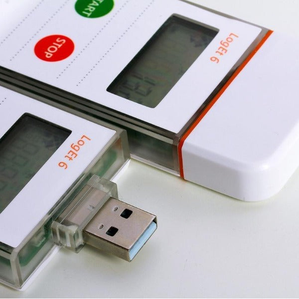 Elitech LogEt 6 - Dattalogger de Temperatura de un solo uso Puerto USB