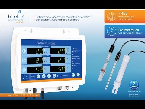 Bluelab Pro Controller - Dosificador de Nutrientes, pH y Temperatura