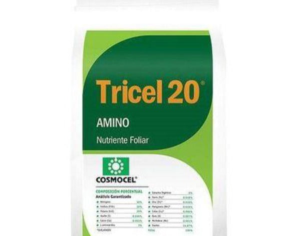 Fertilizante Tricel 20 Amino en Polvo 10 kg