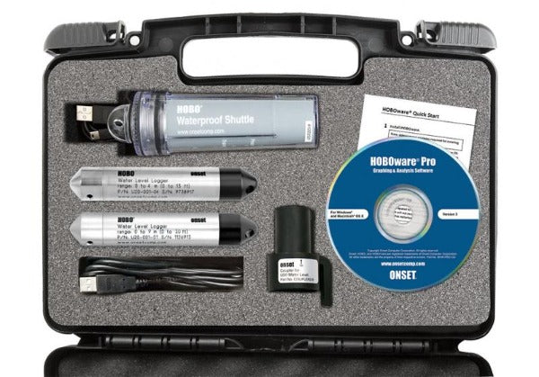Hobo KIT-D-U20-01 - Kit de Lujo del Datalogger de Nivel de Agua (30')