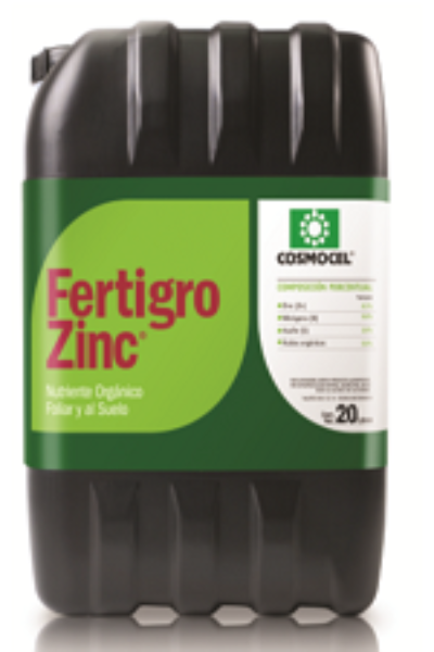 Fertigro Zinc 6.5% - Nutrientes para Fertirrigación