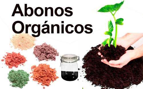 ABONOS Y MINERALES ORGANICOS