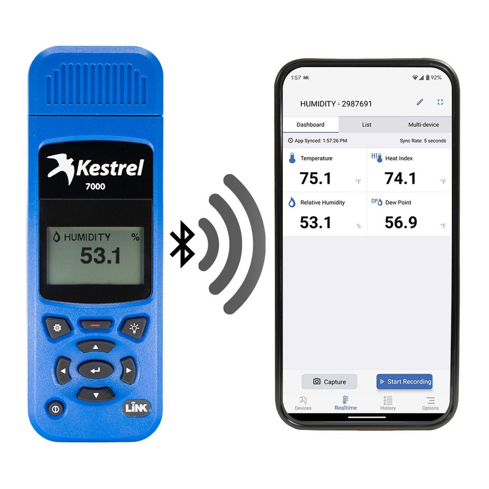 Kestrel 7000 Medidor ambiental