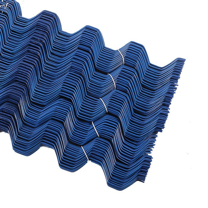 Alambre Sujetador Azul Zig Zag 120 metros