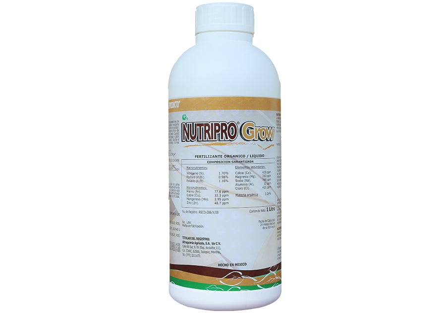 NUTRIPRO GROW - Fertilizante Orgánico de 20 lt