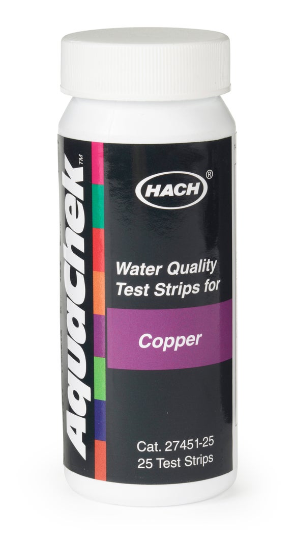 Hach - Tiras Reactivas de Cobre 0-3 mg/L
