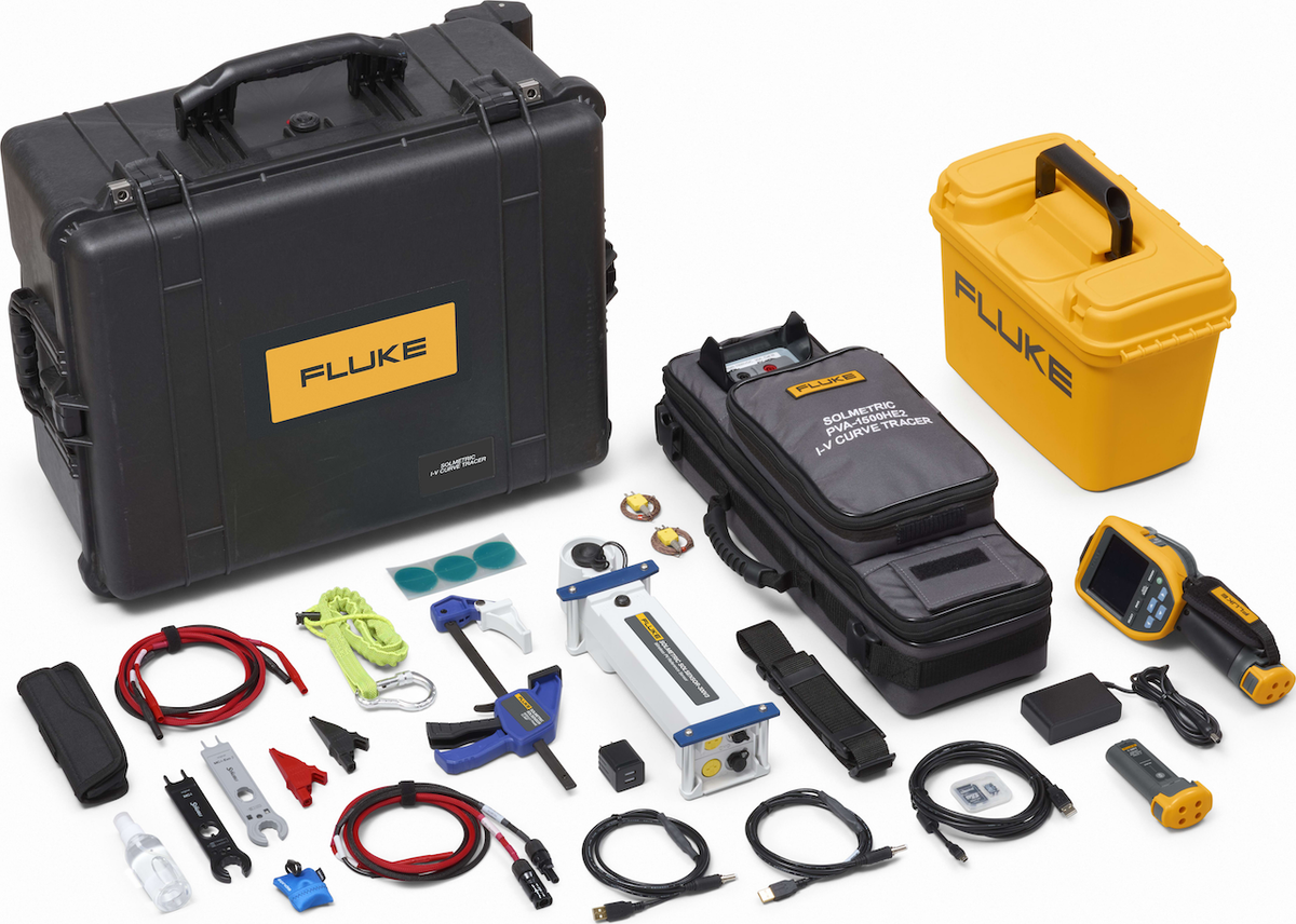 Fluke SOL-TI-9HZ-KIT - Analizador Fotovoltaico Solmétrico
