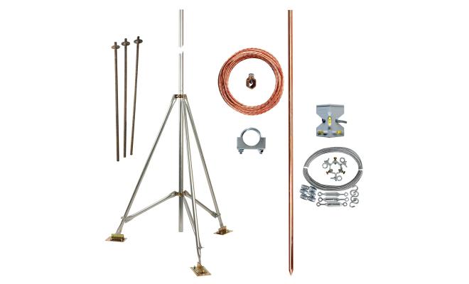 Trípode Meteorológico HOBO M-TPA-KIT 3m Kit Completo Estación Climática