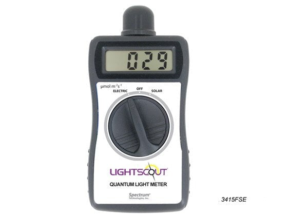 LightScout - Medidores Quantum de Luz Solar Eléctrico