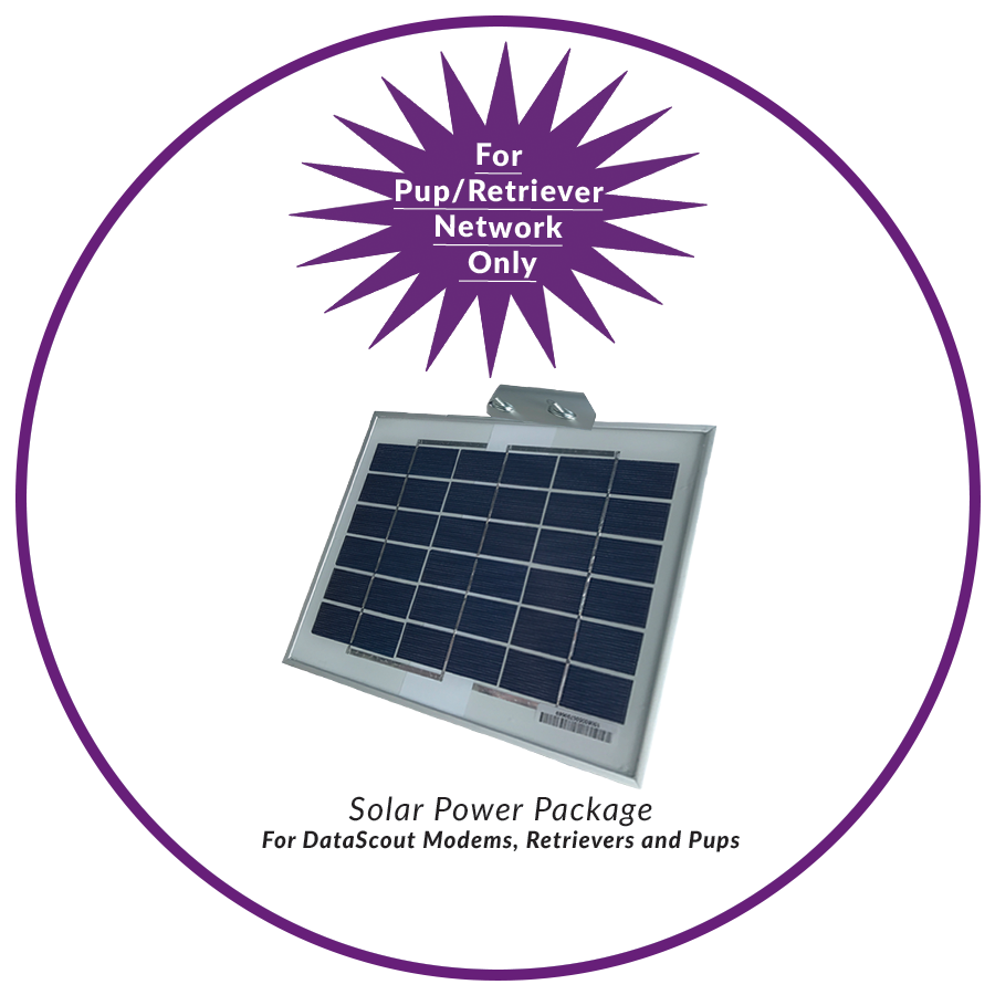 Paquete de energía solar: módems/recolectores/Retrievers