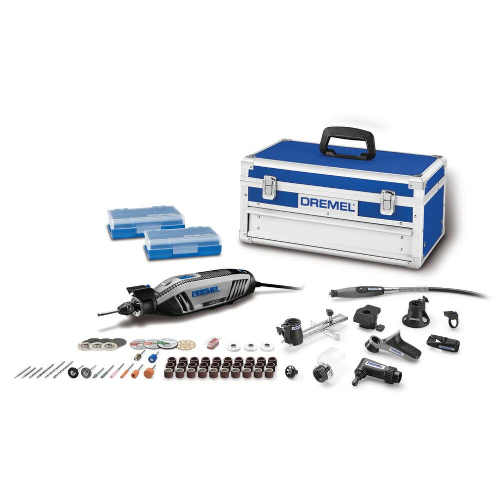 Mototool Dremel 4300-9/64 con 9 Aditamentos y 64 Accesorios