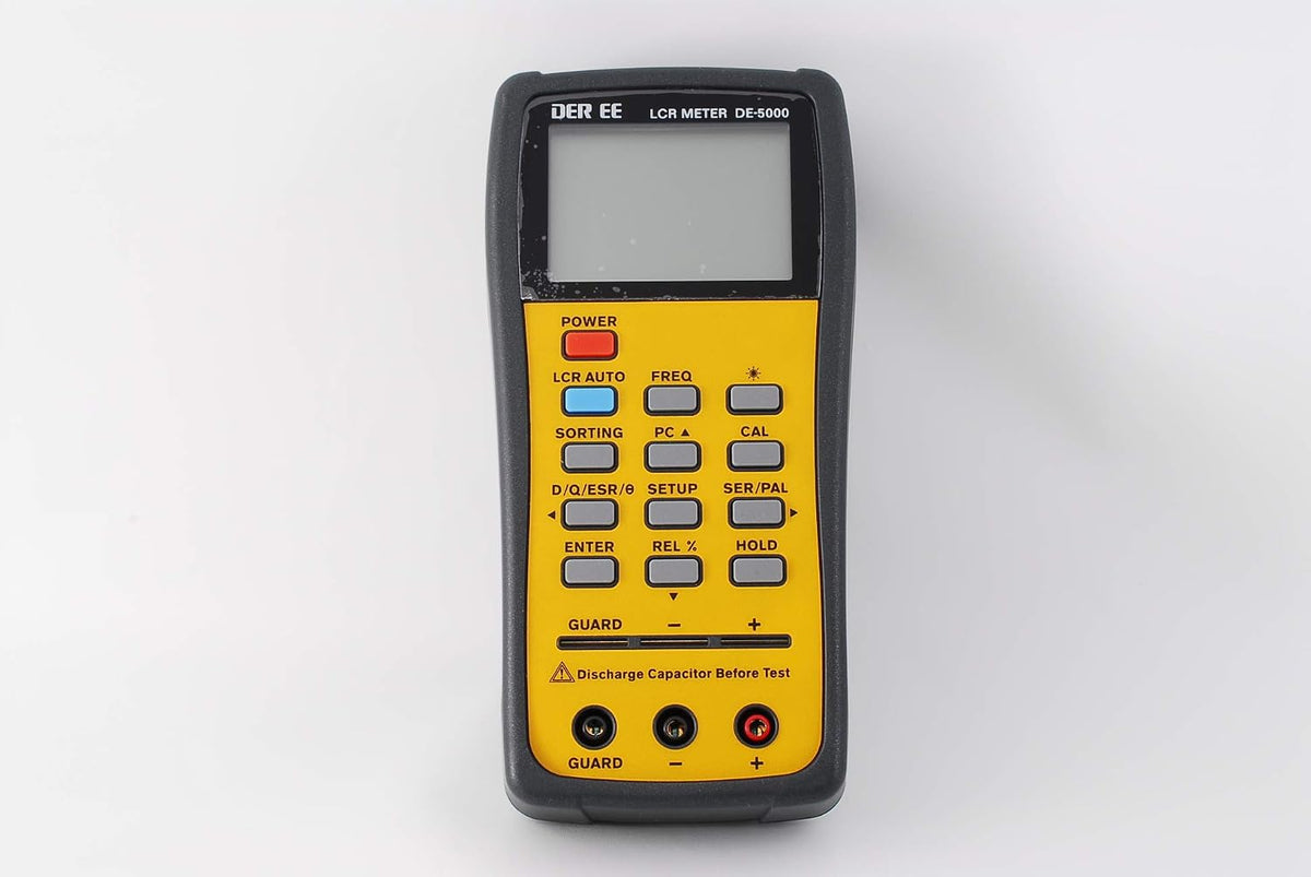 HOTEK DE-5000 – Medidor LCR Portátil de Alta Precisión