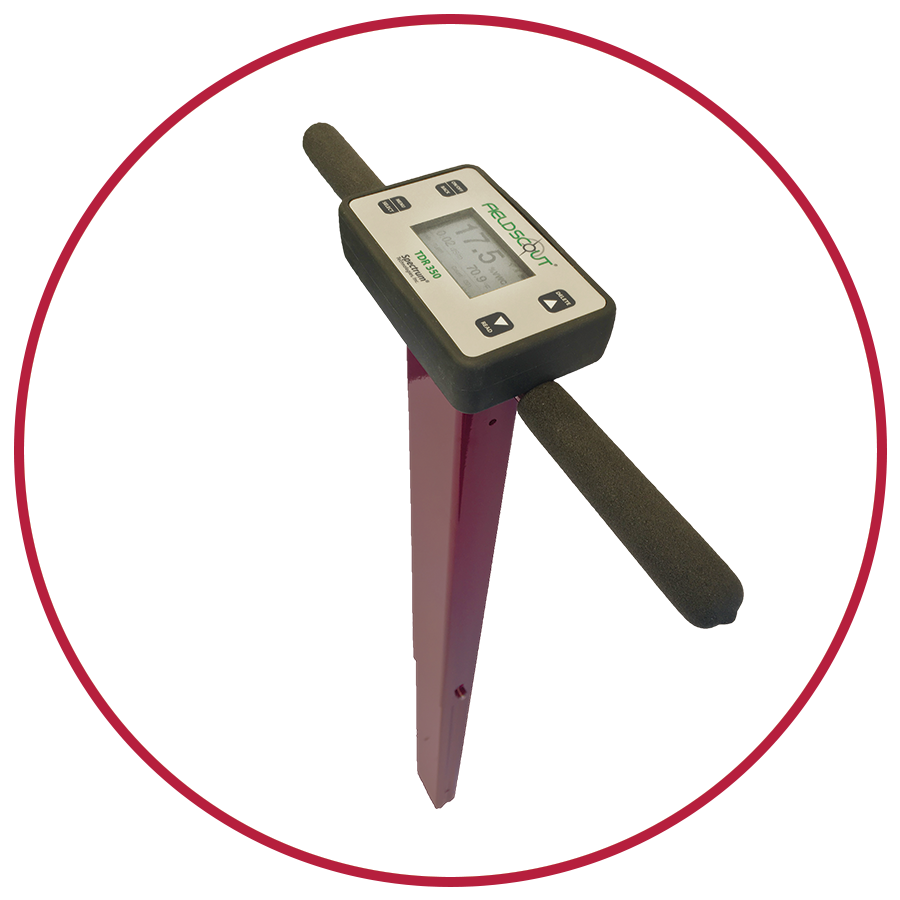 FieldScout TDR 350 Medición de Humedad del Suelo Accesorios y Software