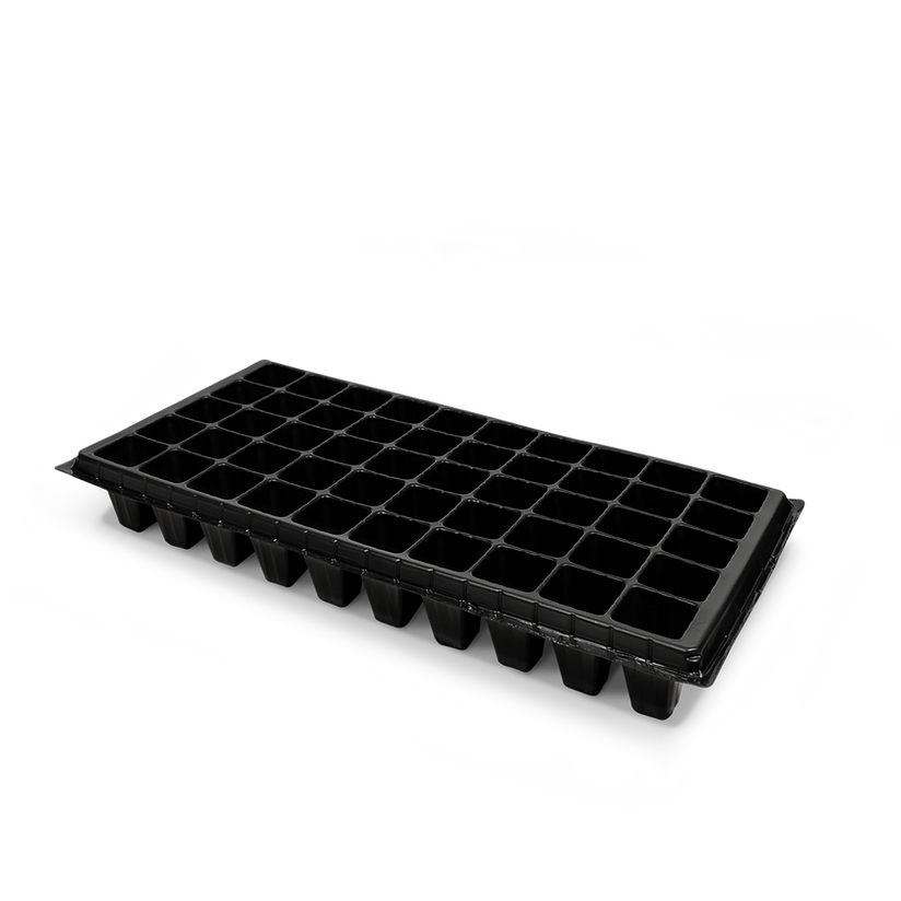 Charola de Plastico de 77 cavidades cuadradas