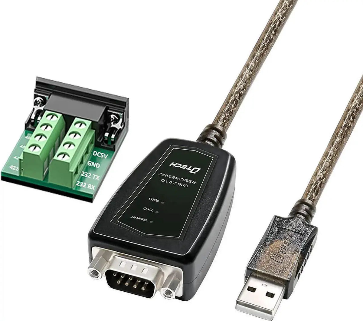 Waveshare USB TO RS232/485/TTL – Convertidor USB a Serial Industrial