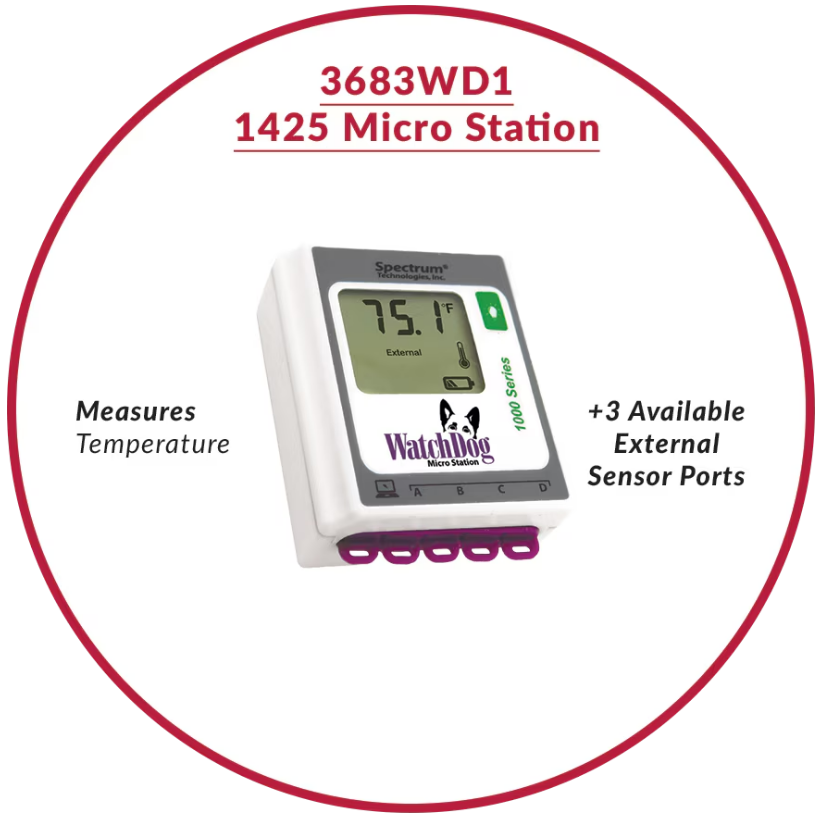 WatchDog - Micro Estaciones Series 1000 con Sensores Externos