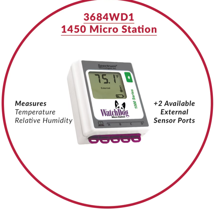 WatchDog - Micro Estaciones Series 1000 con Sensores Externos