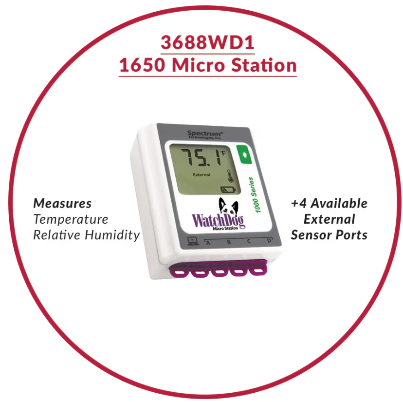 WatchDog - Micro Estaciones Series 1000 con Sensores Externos