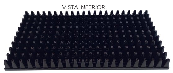 Charolas de Plástico Rígido para Germinacion de 242 Cavidades