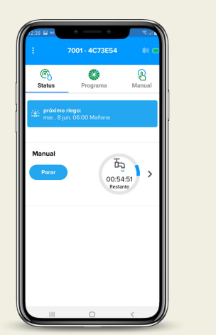 Programador de Riego Automático Bluetooth